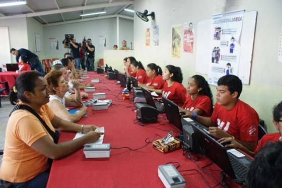 inscriben a personas con discapacidad en la mision vivienda